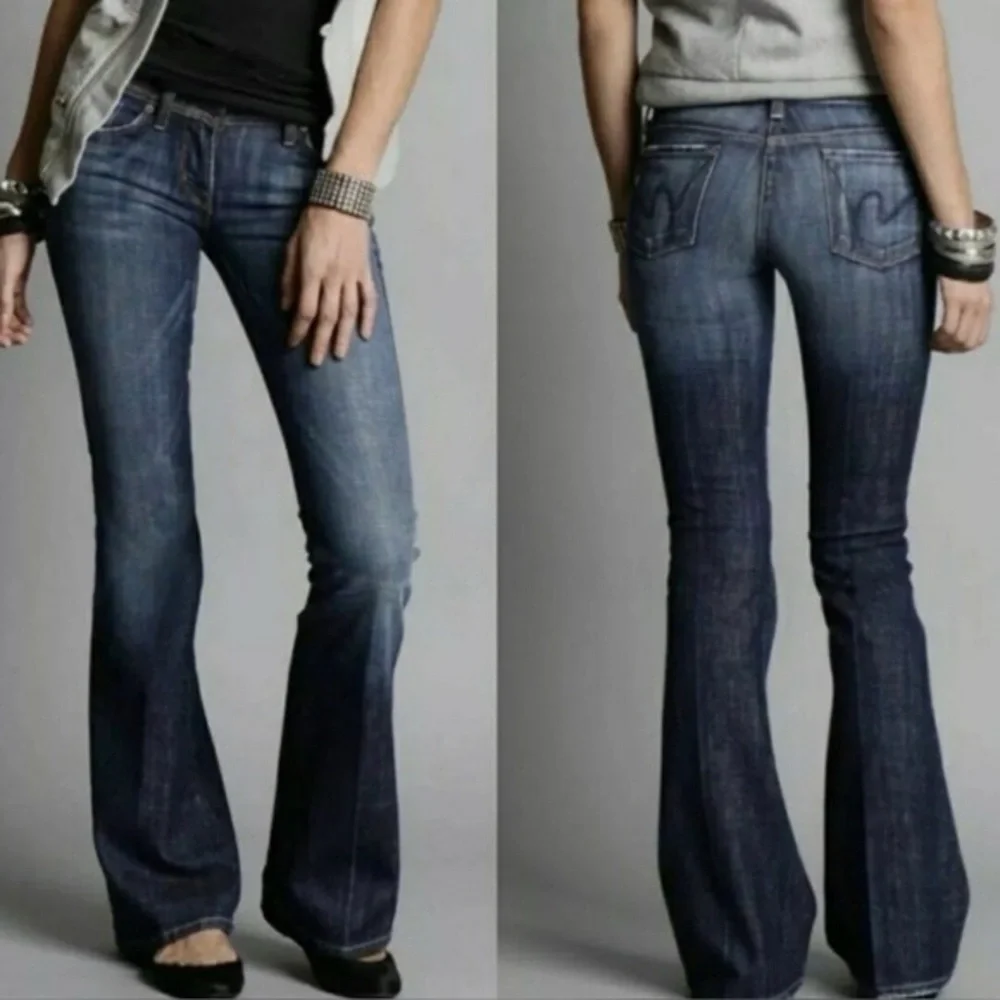 ✨ Citizens of Humanity Ingrid #002 Low Waist Flare Jeans | Classic Premium Denim - Picture 6 of 6